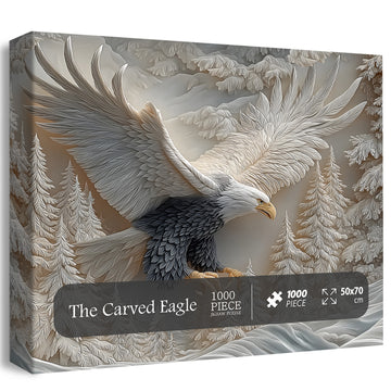 Il puzzle di aquila intagliato 1000 pezzi